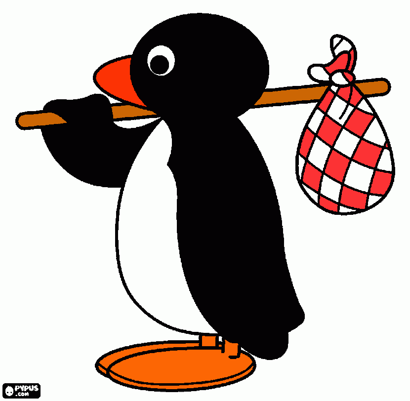 Omalovánka Pingu