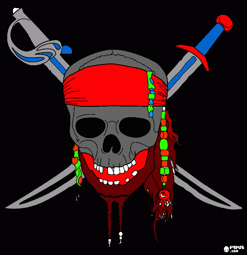 Omalovánka pirati    s     karipiku