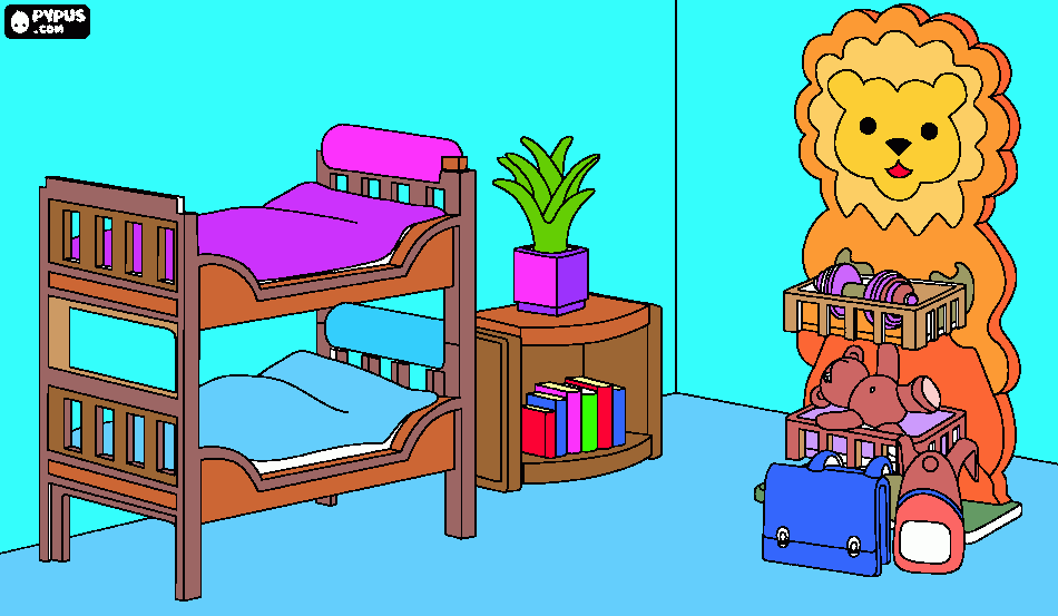 Omalovánka plejmobil