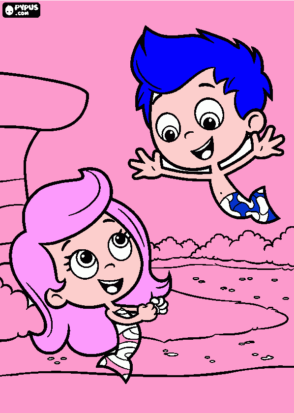 Omalovánka podvodnicci