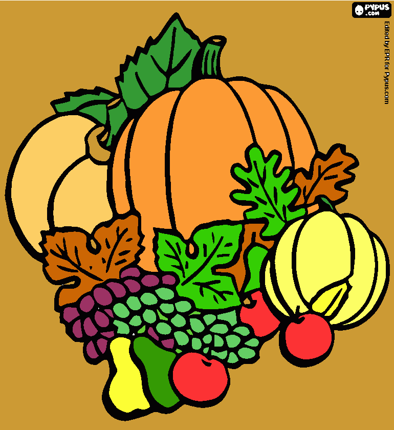 Omalovánka podzim pro tátu