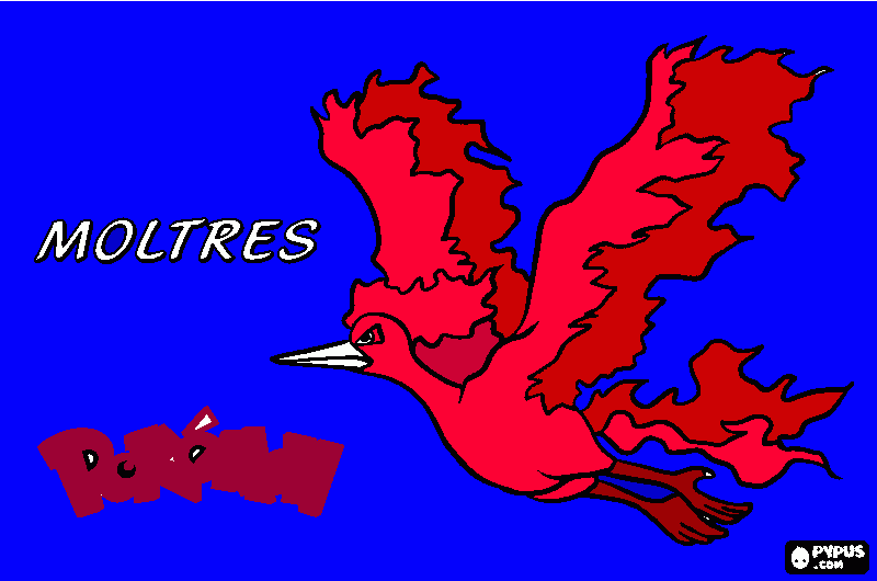 Omalovánka pokémon M