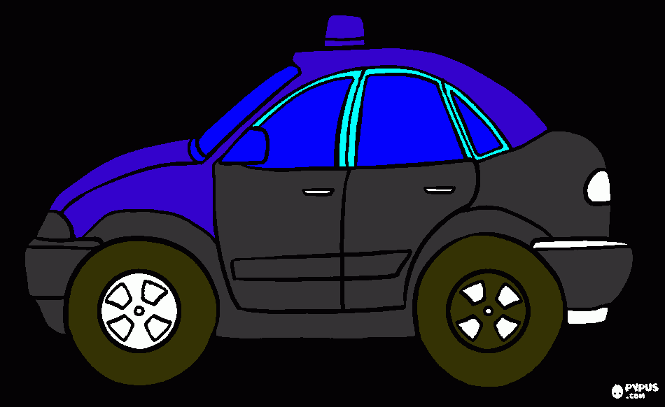 Omalovánka police aoutak