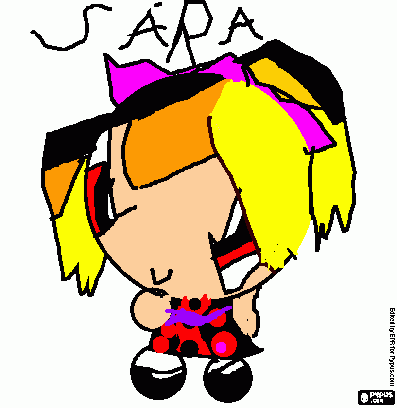 Omalovánka Powerpoof girls