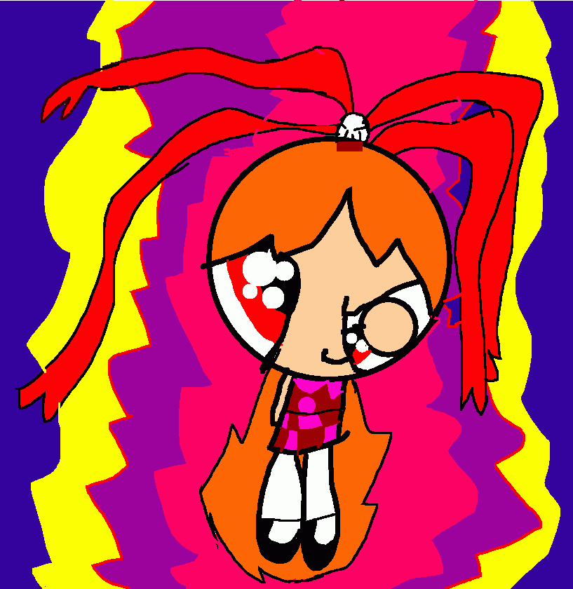 Omalovánka Powerpuff girl