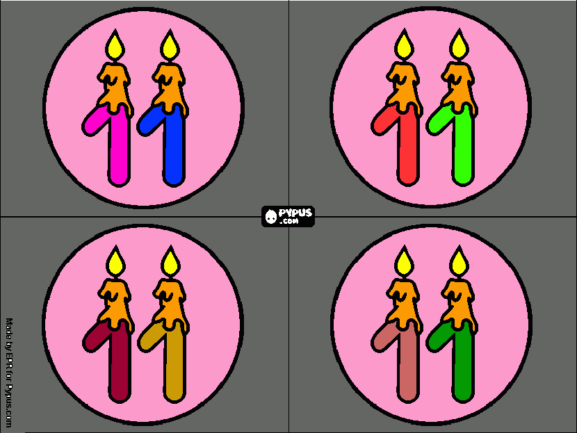 Omalovánka pozvánka mé narozeniny