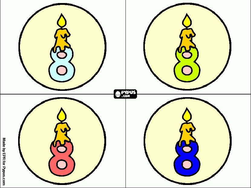 Omalovánka pozvánka na oslavu