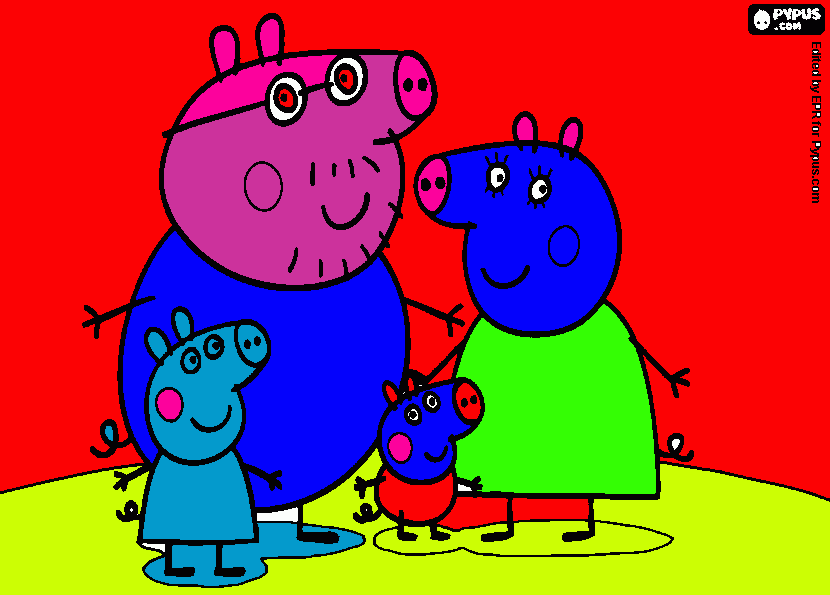 Omalovánka prasatka