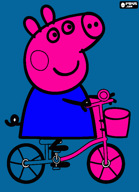 Omalovánka Prasiatko peppa