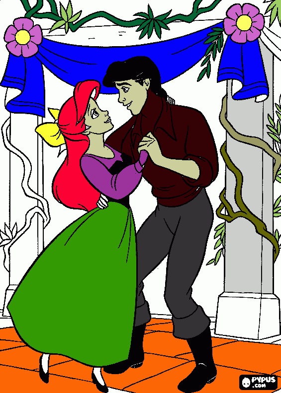 Omalovánka princeza