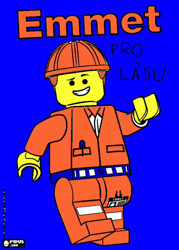 Omalovánka pro Láďu