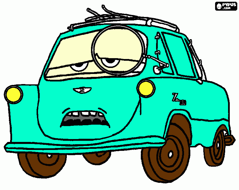 Omalovánka Profesor Z