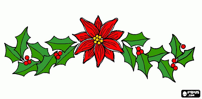 Omalovánka prosinec