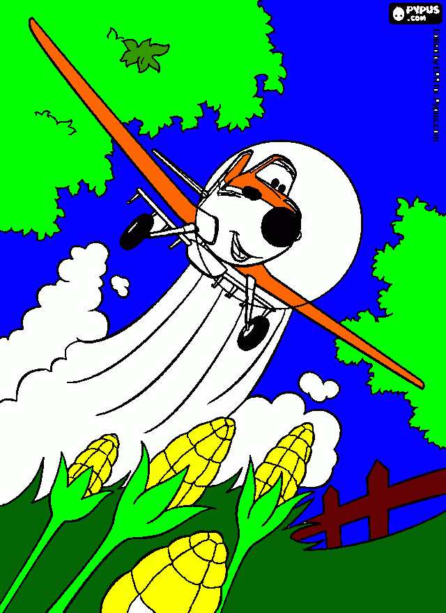 Omalovánka Prášek pro tetu