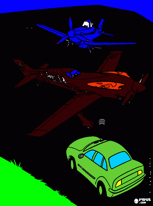 Omalovánka Prášek sleduje Ripslingra