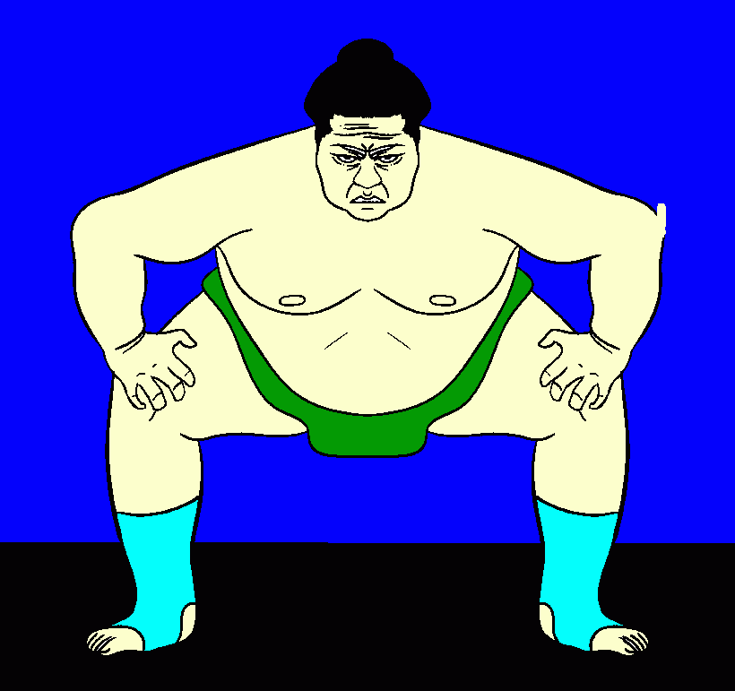 Omalovánka Pán sumo