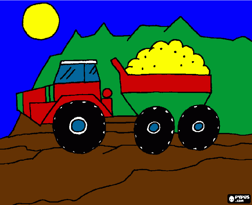 Omalovánka péta  staníček