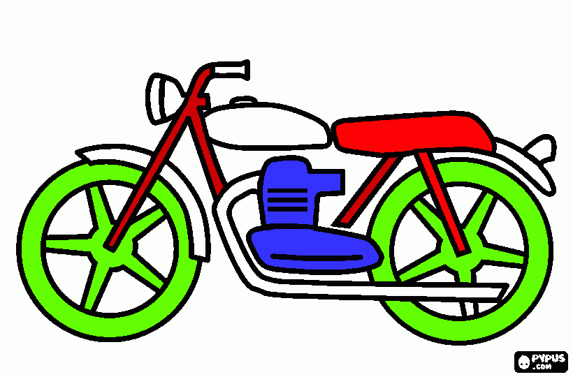 Omalovánka Přestavba JAWA