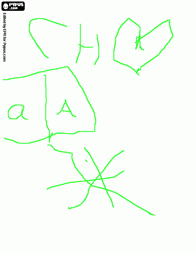 Omalovánka Přáníčko Christiánka