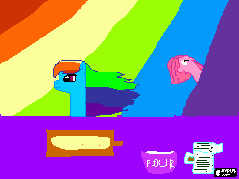 Omalovánka rejnboudeš a pinkivinki