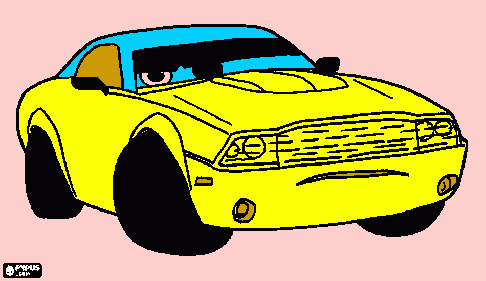 Omalovánka Rod Tork Hamilton bývalý pirát