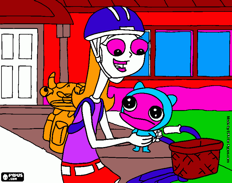 Omalovánka rostomos