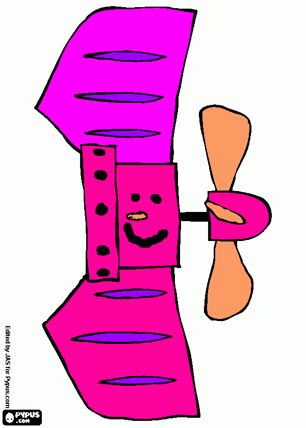 Omalovánka Růžová ponorka