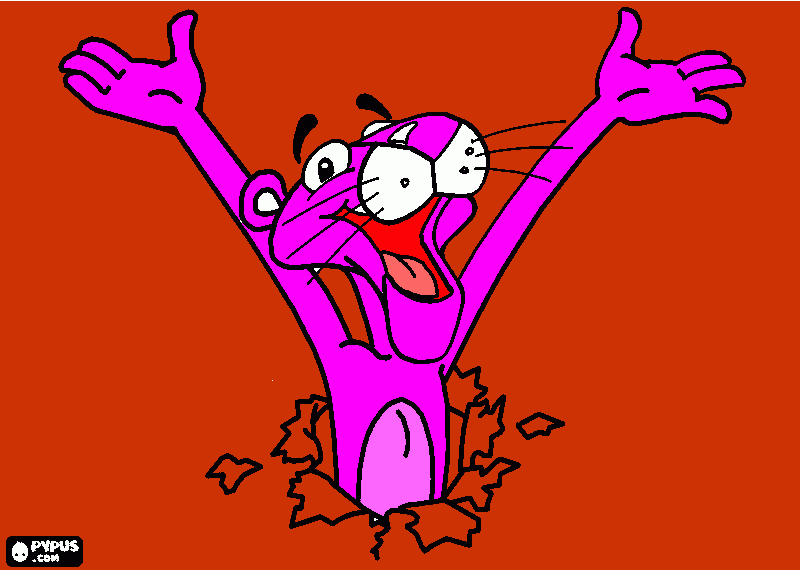 Omalovánka růžovák