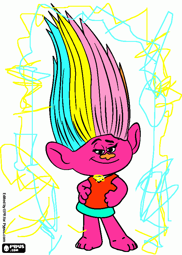 Omalovánka s láskou vybarveno pro tebe