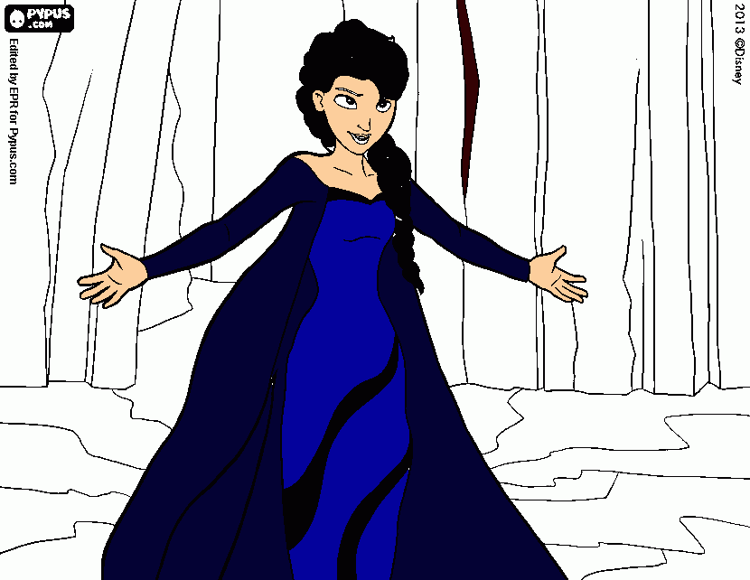 Omalovánka Sama som to kreslila