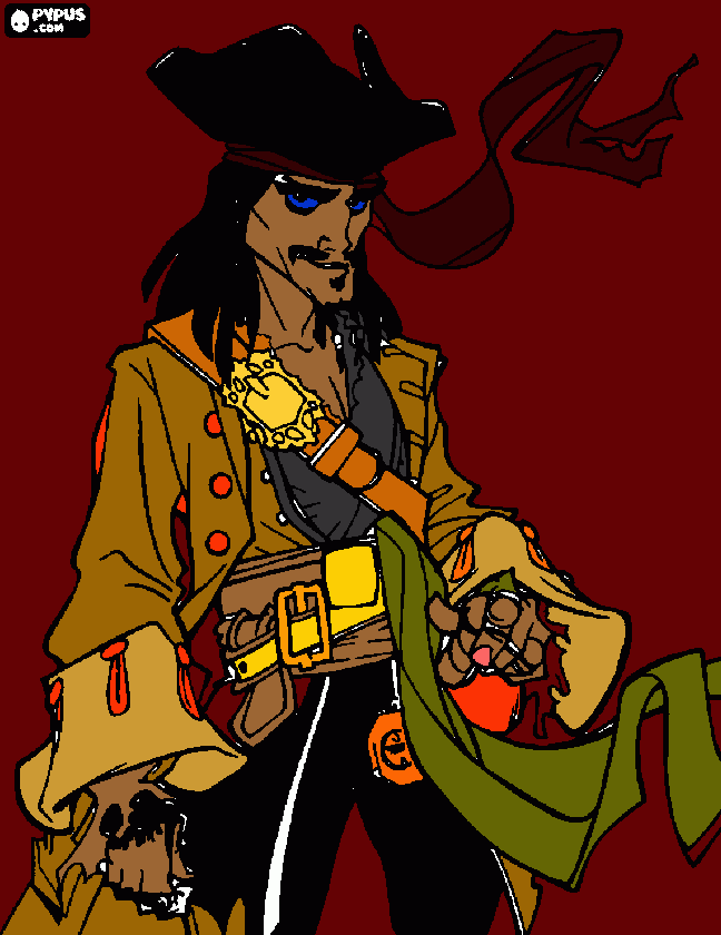 Omalovánka sandokan