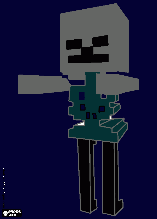 Omalovánka sceleton