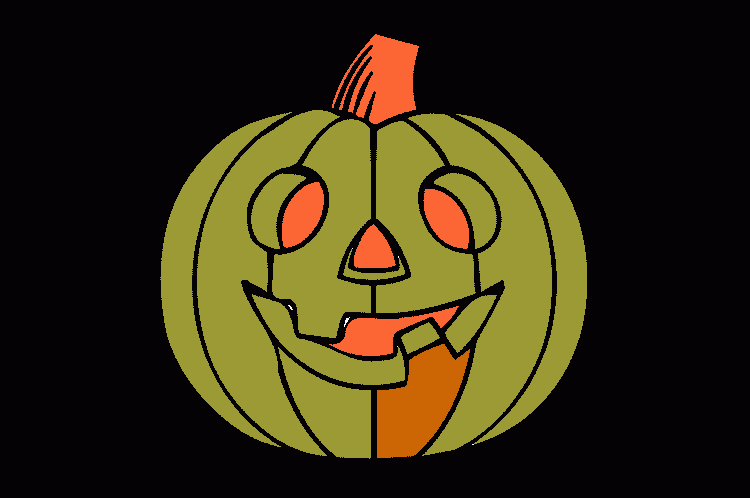 Omalovánka Shnilá dýně