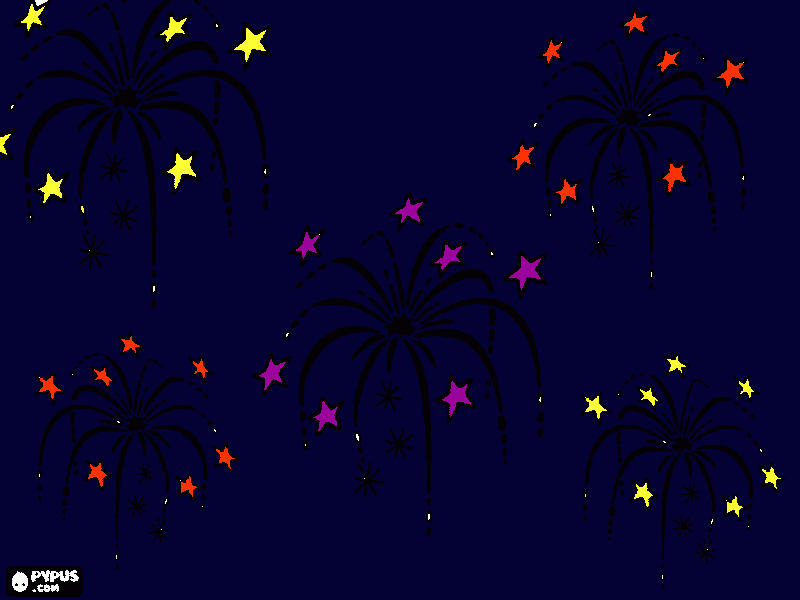 Omalovánka silvestr