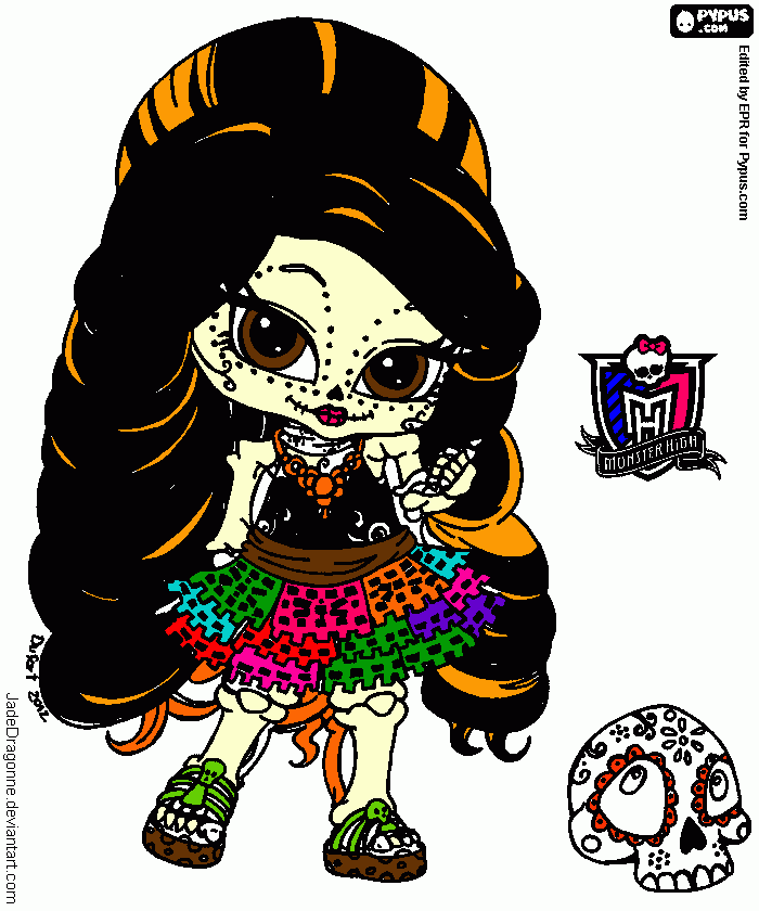 Omalovánka Skelita Calaveras