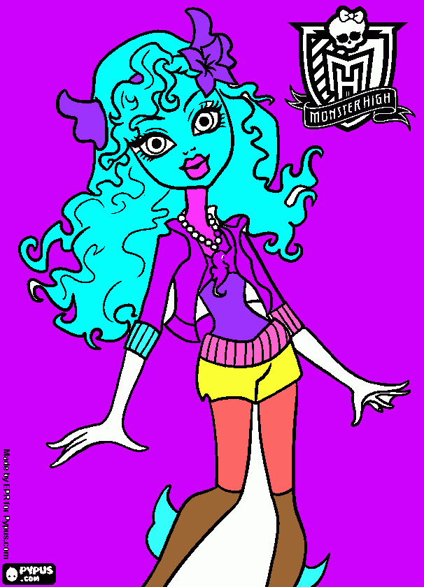 Omalovánka skratka mne sa lubja monsterki