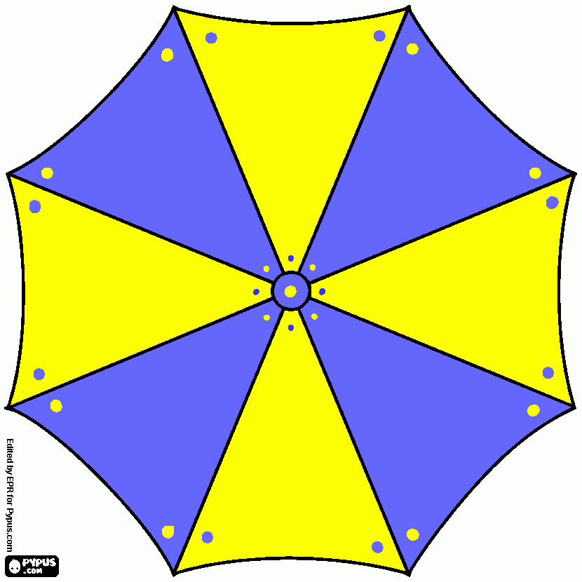 Omalovánka slunečník