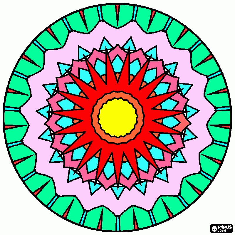 Omalovánka sluníčko