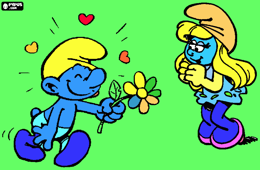 Omalovánka Smolko a Smolinka