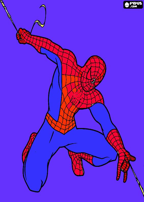 Omalovánka spaiderman