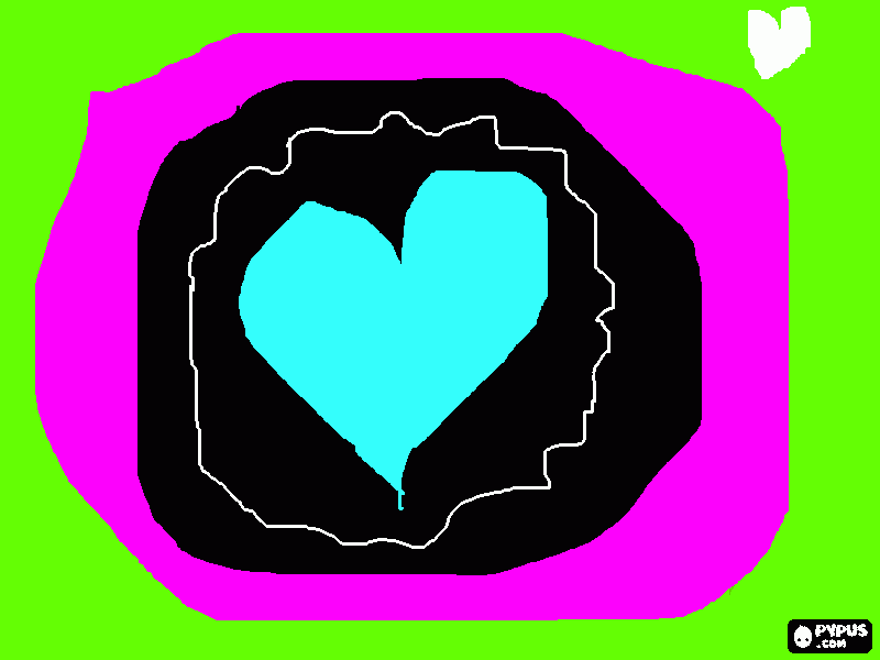 Omalovánka srdiecka