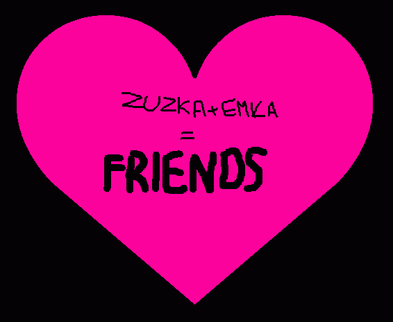 Omalovánka Srdiečko priatelstva