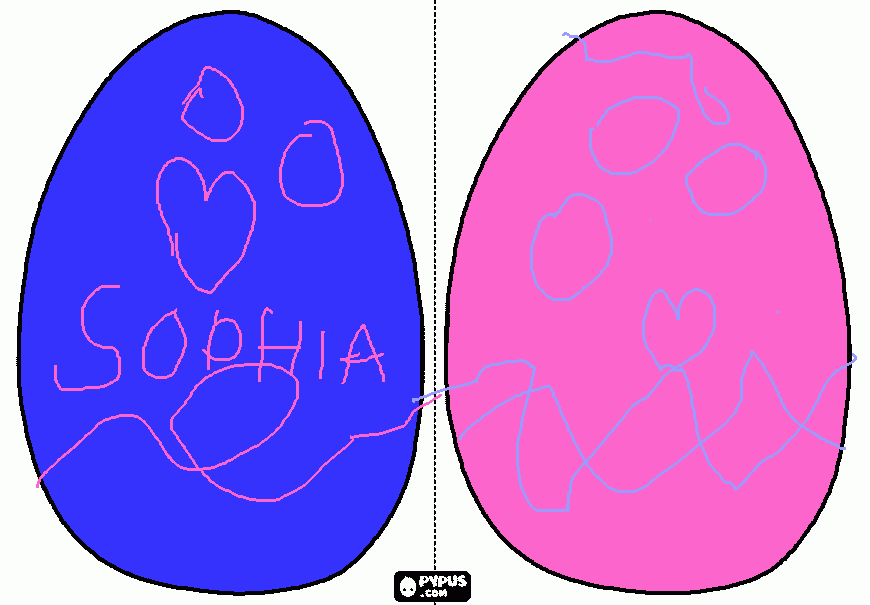 Omalovánka srdíčko od Sophi