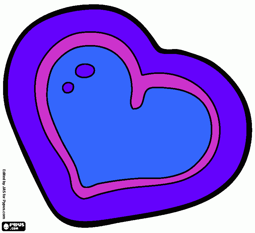 Omalovánka Srdíčko pro babičku