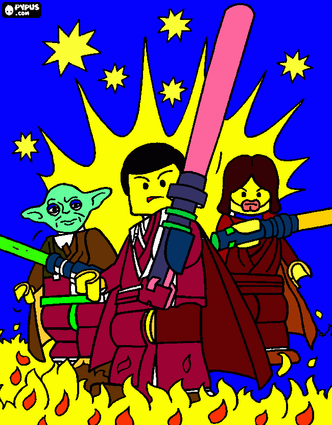 Omalovánka starwars 1