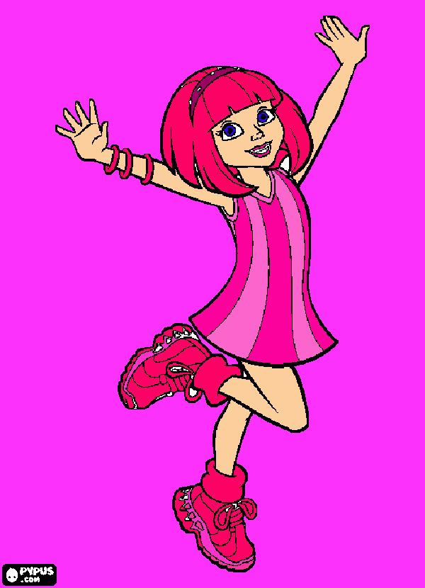 Omalovánka Stephanie