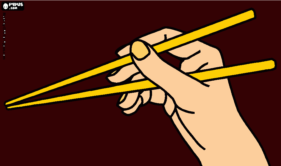 Omalovánka takhle se jí v číně!