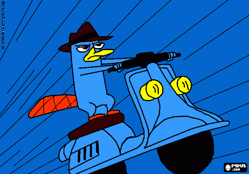 Omalovánka takopisk peri