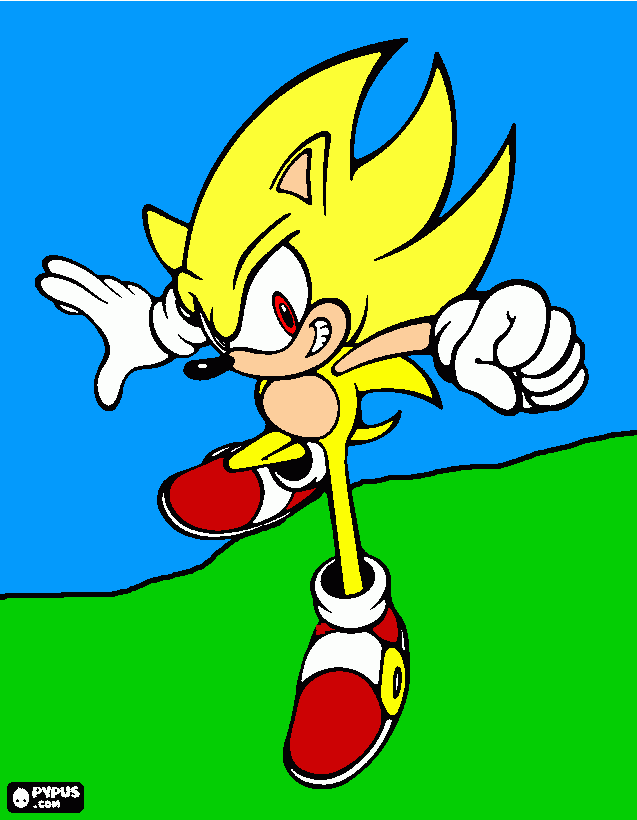 Omalovánka Tancoš Ján super sonic