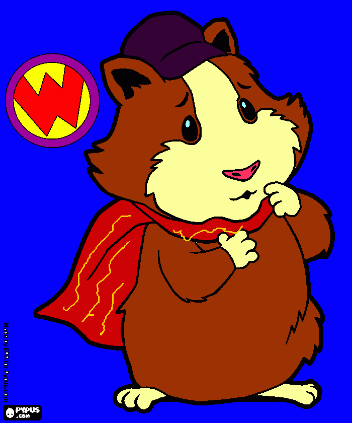 Omalovánka teodor (morče)